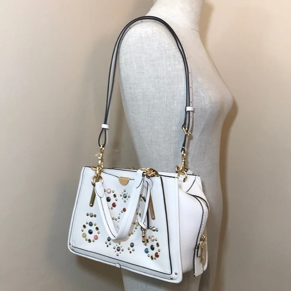 Coach Dreamer Chalk multicolor Resin studded bag - Picture 3 of 8